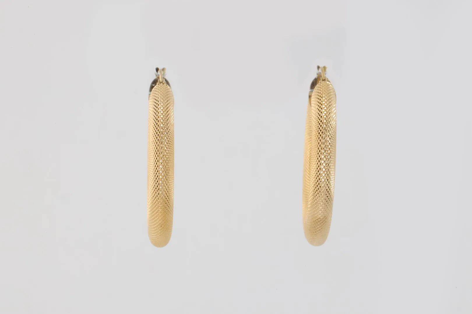 14k Yellow Gold Hoop Earrings (5.00g.)