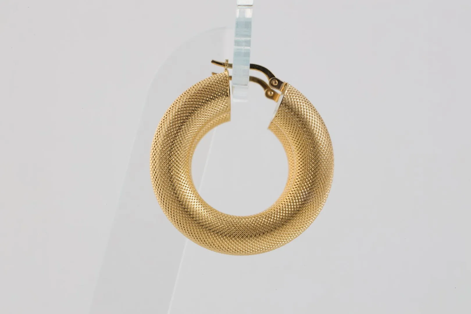 14k Yellow Gold Hoop Earrings (5.00g.)