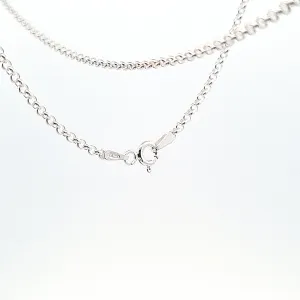 30"/76cm Sterling silver Bell chain 31791