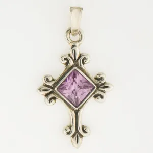 Birthstone Cross Pendants