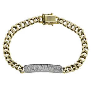 Bracelet in 18k Gold with Diamonds