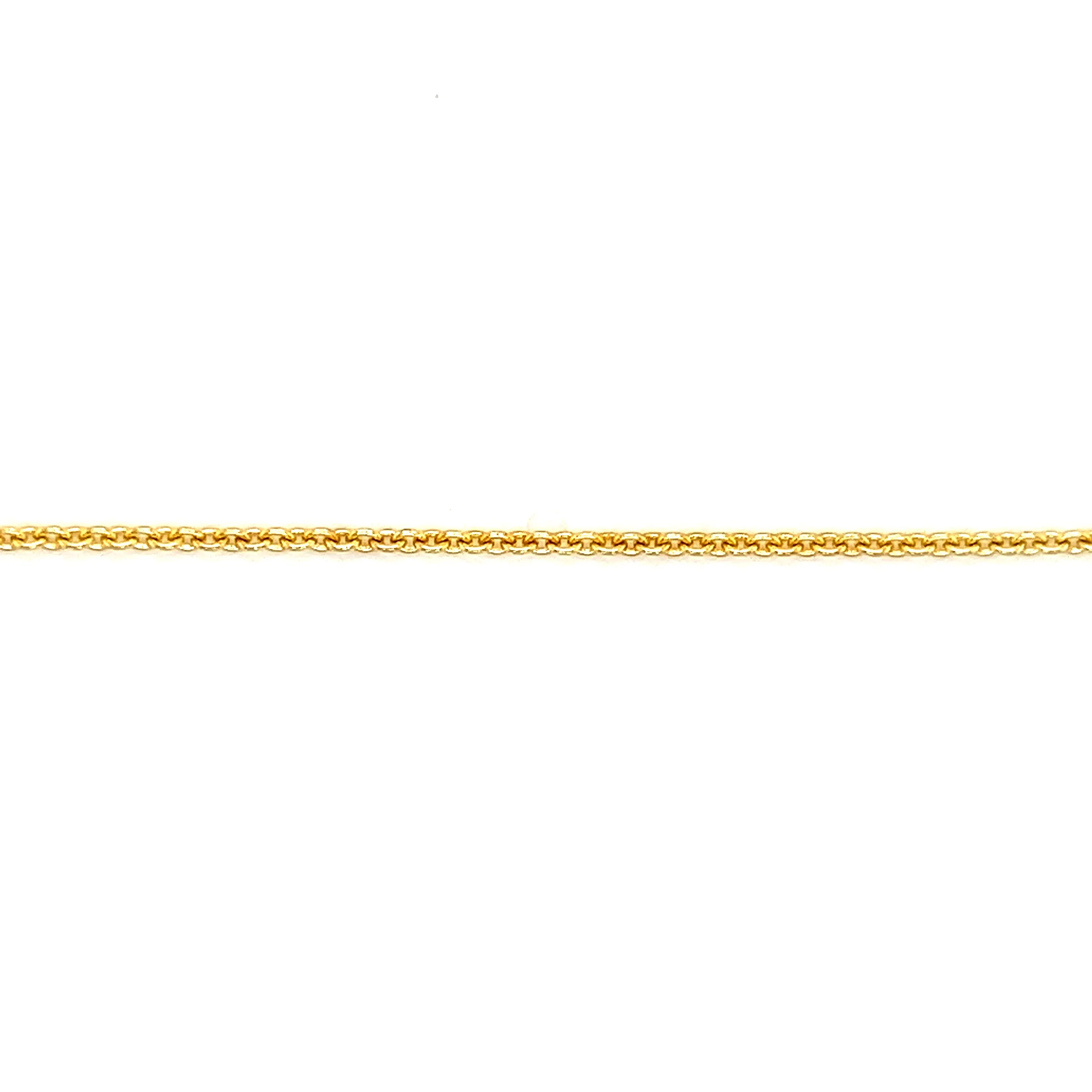 Cable Chain 1.5mm in 14K Gold