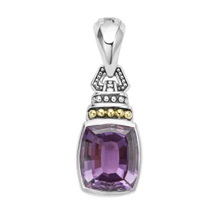 Caviar Color Amethyst Pendant