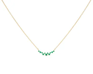 Celeste Emerald Necklace (Ready to Ship)