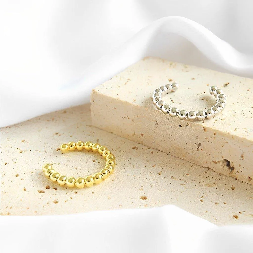 Dainty Beaded Ring - Selene