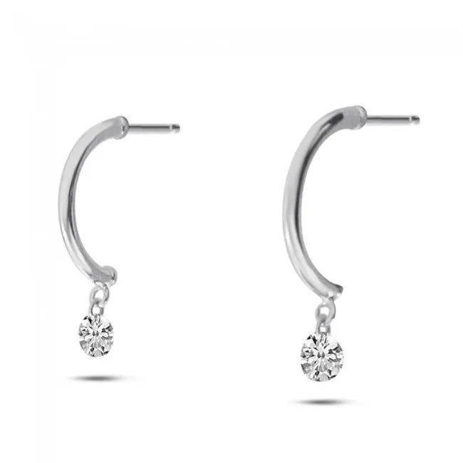 Dashing Diamonds Half Hoops