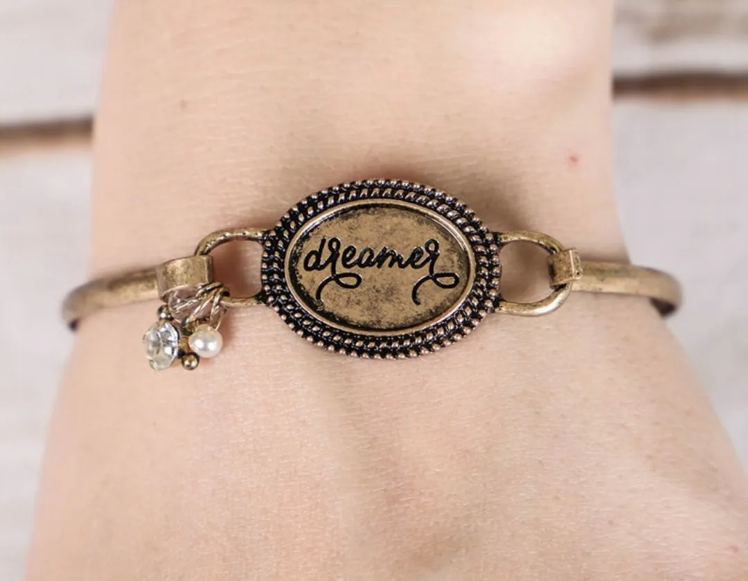 Dreamer gold bracelets