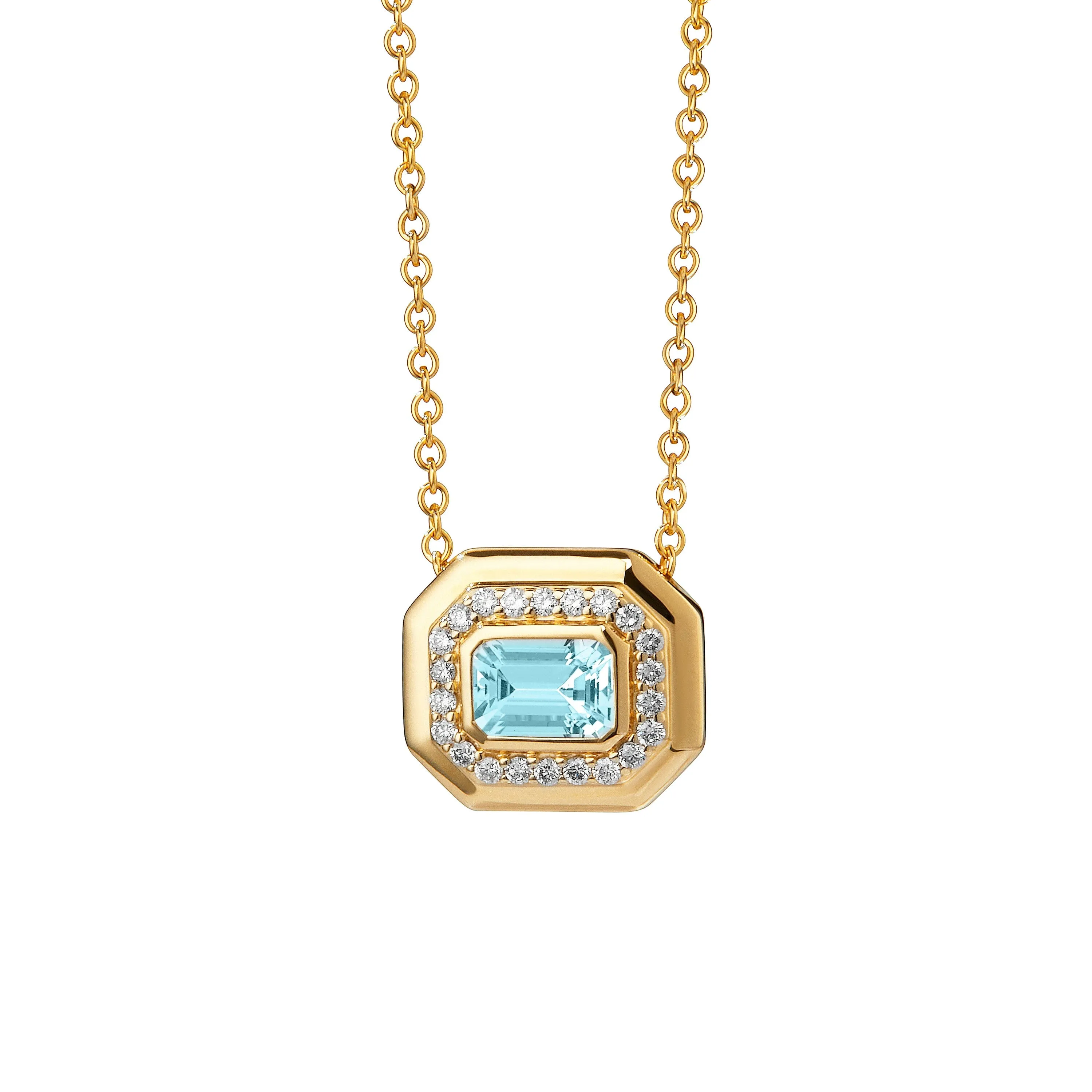 Emerald Cut Necklace