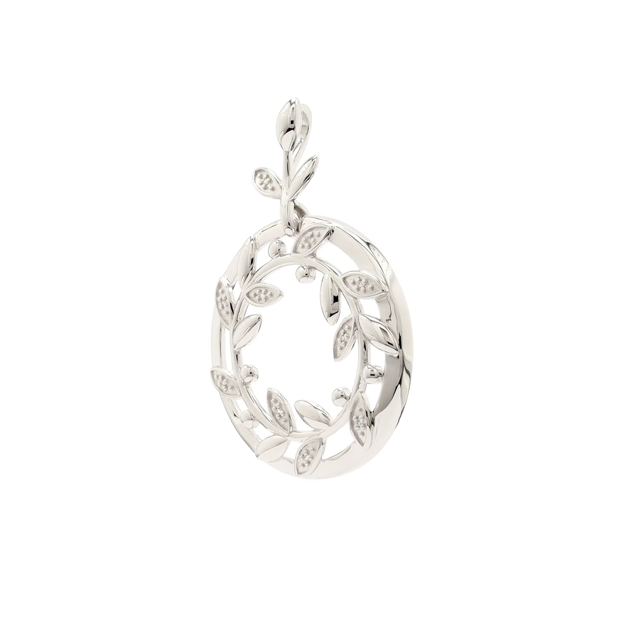 Floral Wreath Pendant