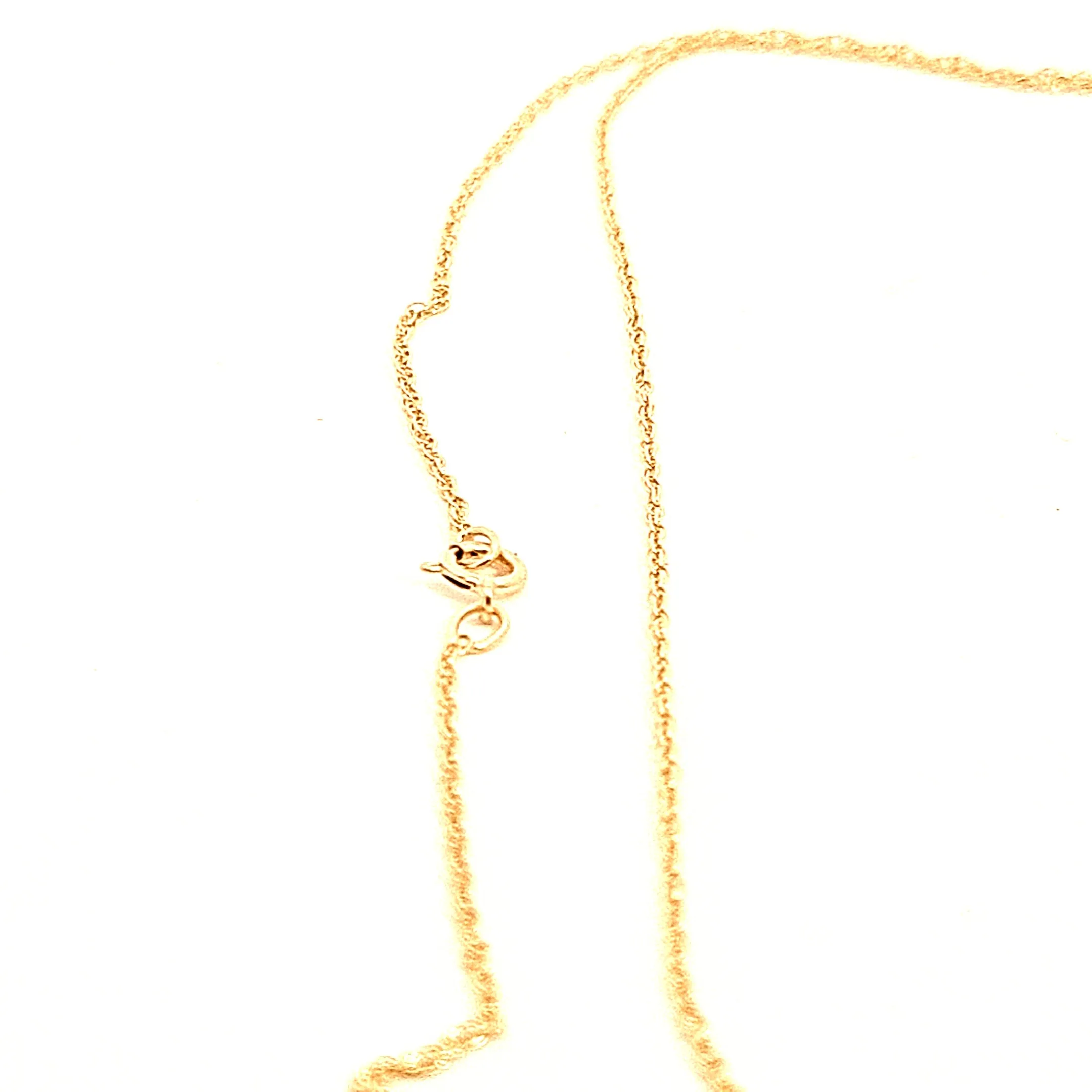 Gold POW chain for pendants 36650