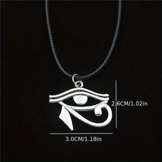 Horus Eye Silver Pendant (Without chain)