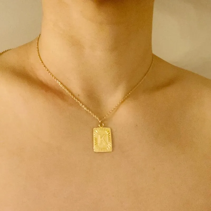 Initial Necklaces