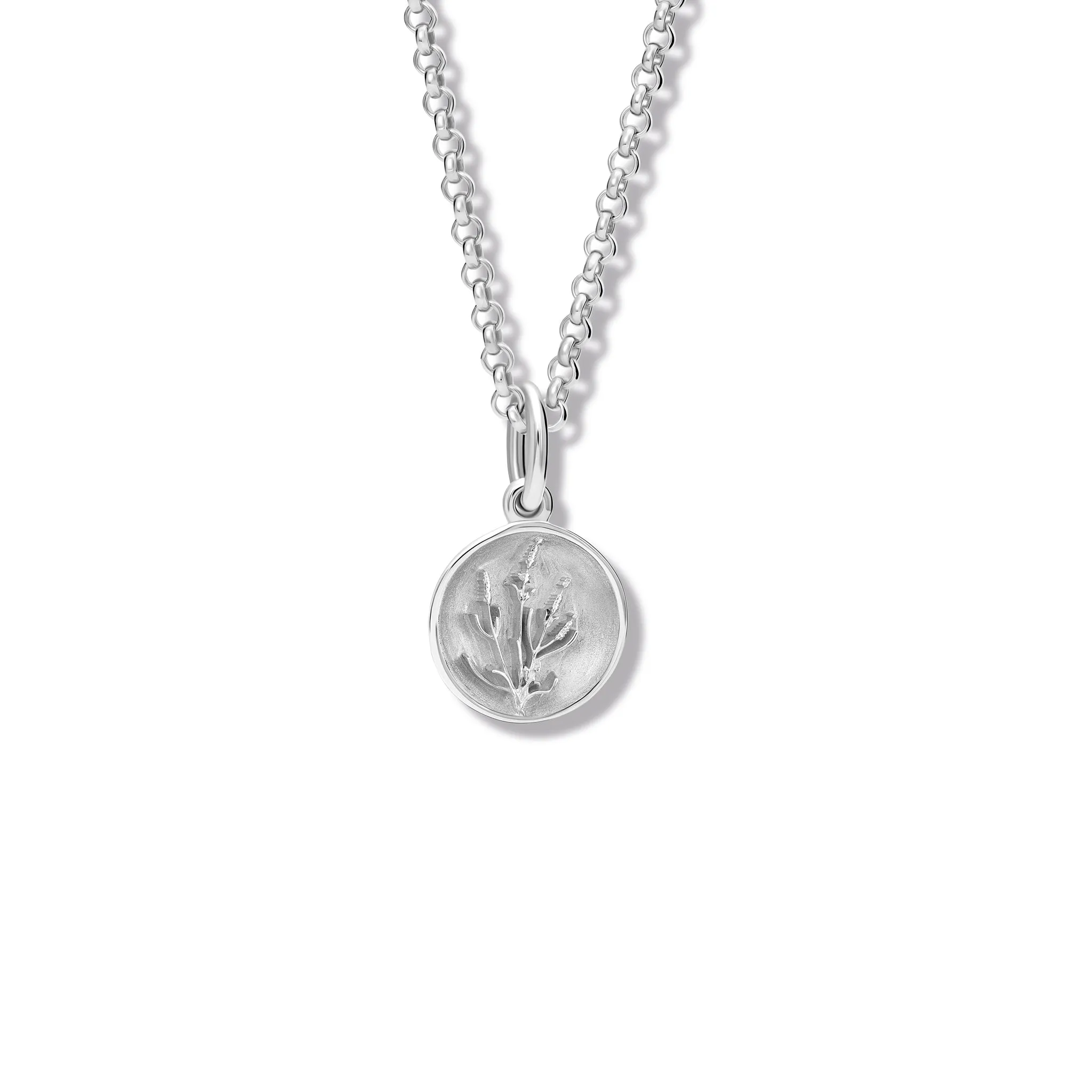 La Lavande Necklace Pendant Silver