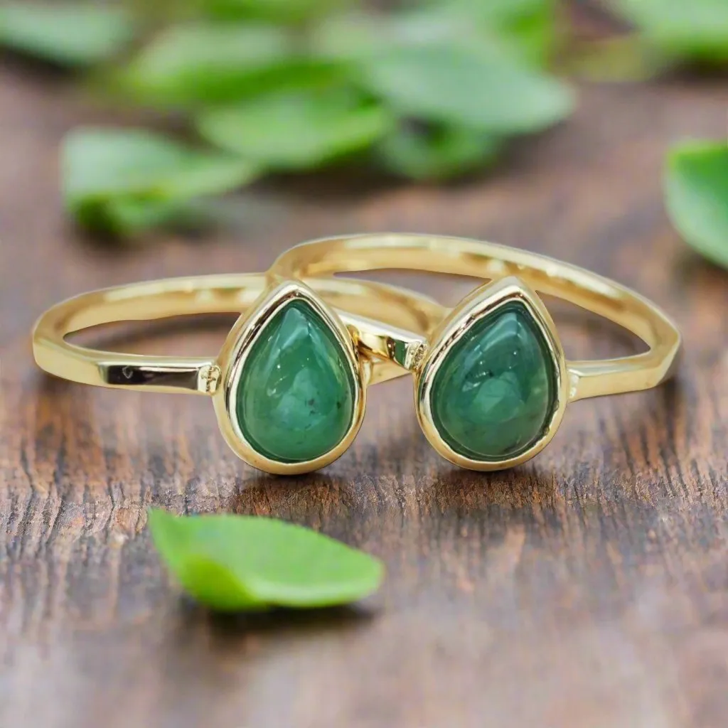 May Birthstone Ring - Emerald