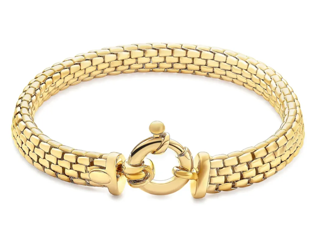 Miss Mimi Flexible Interlocked Link Bracelet