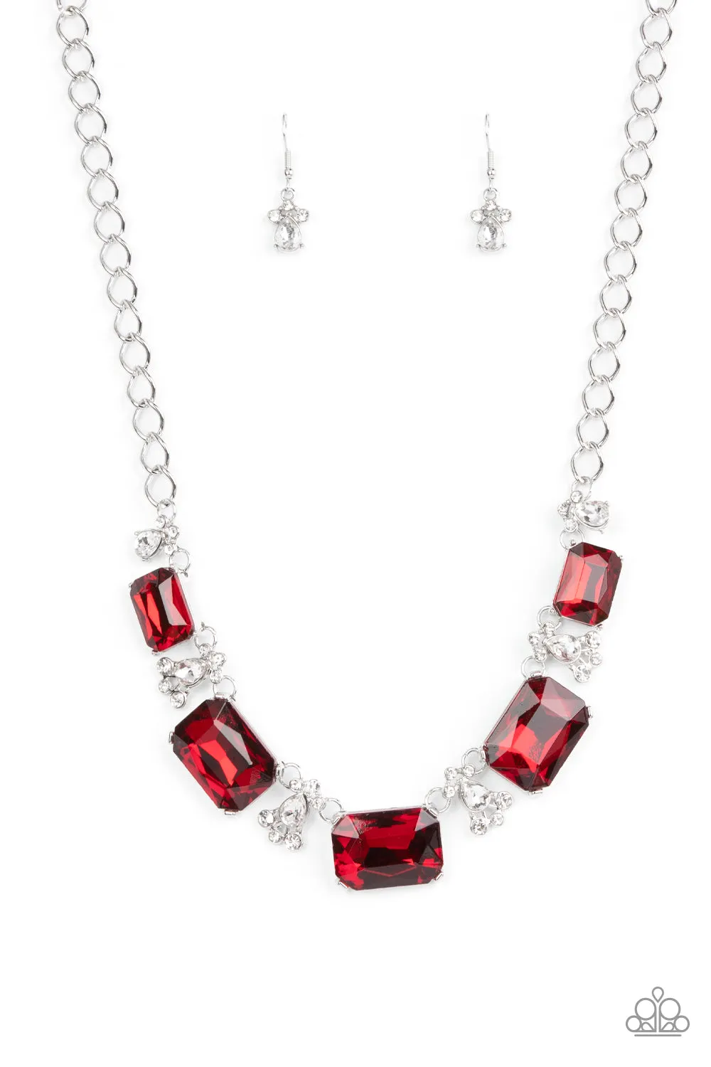 Necklaces Flawlessly Famous - Red N020