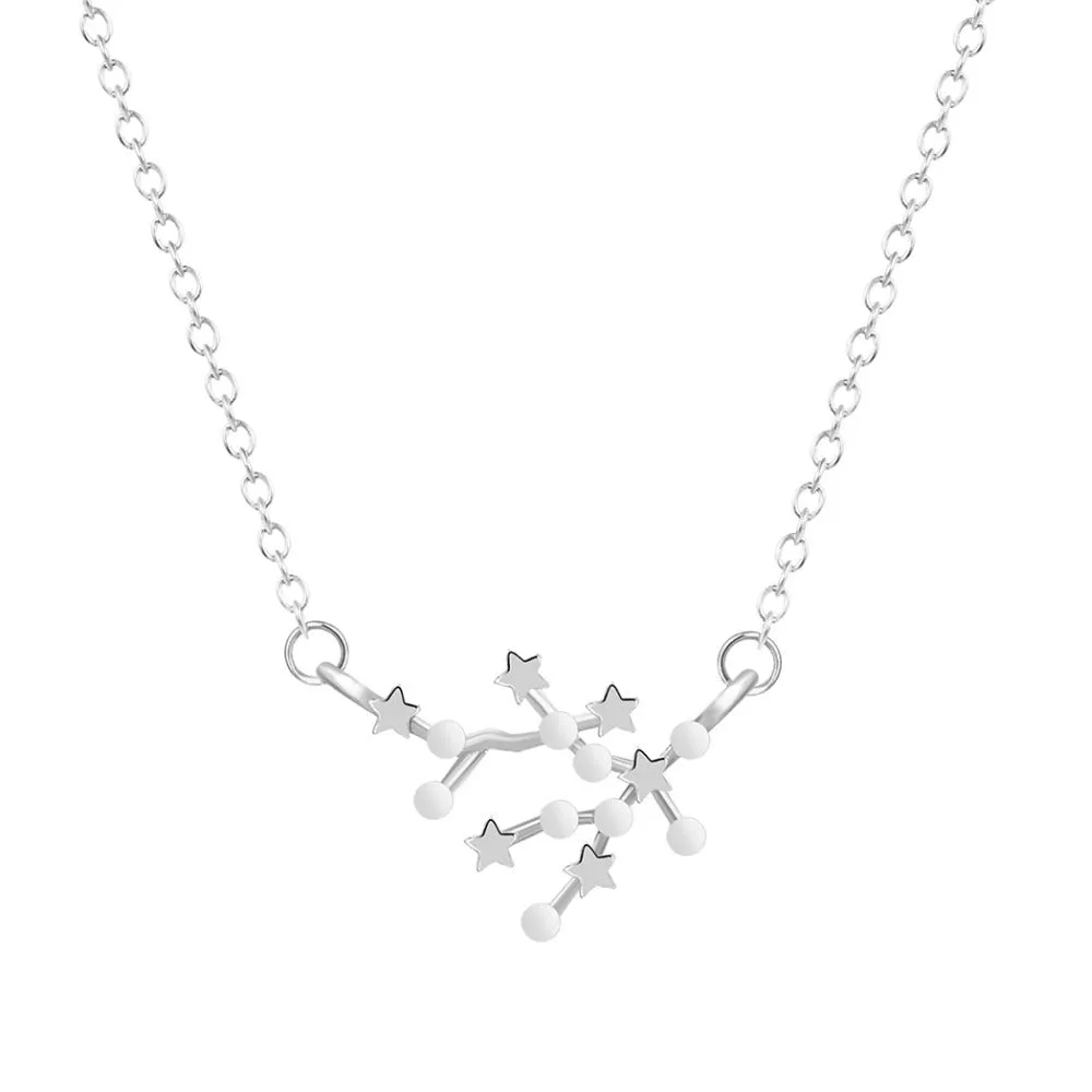 New European And American Constellation Pendant Necklace Women's Accessories