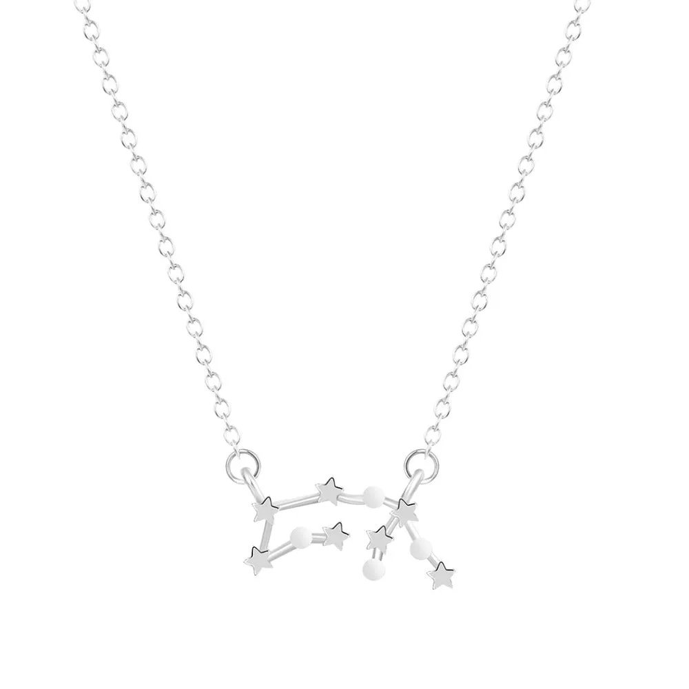 New European And American Constellation Pendant Necklace Women's Accessories