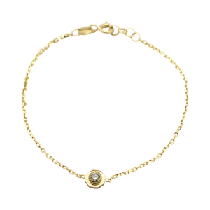 Octavia solitaire bracelet