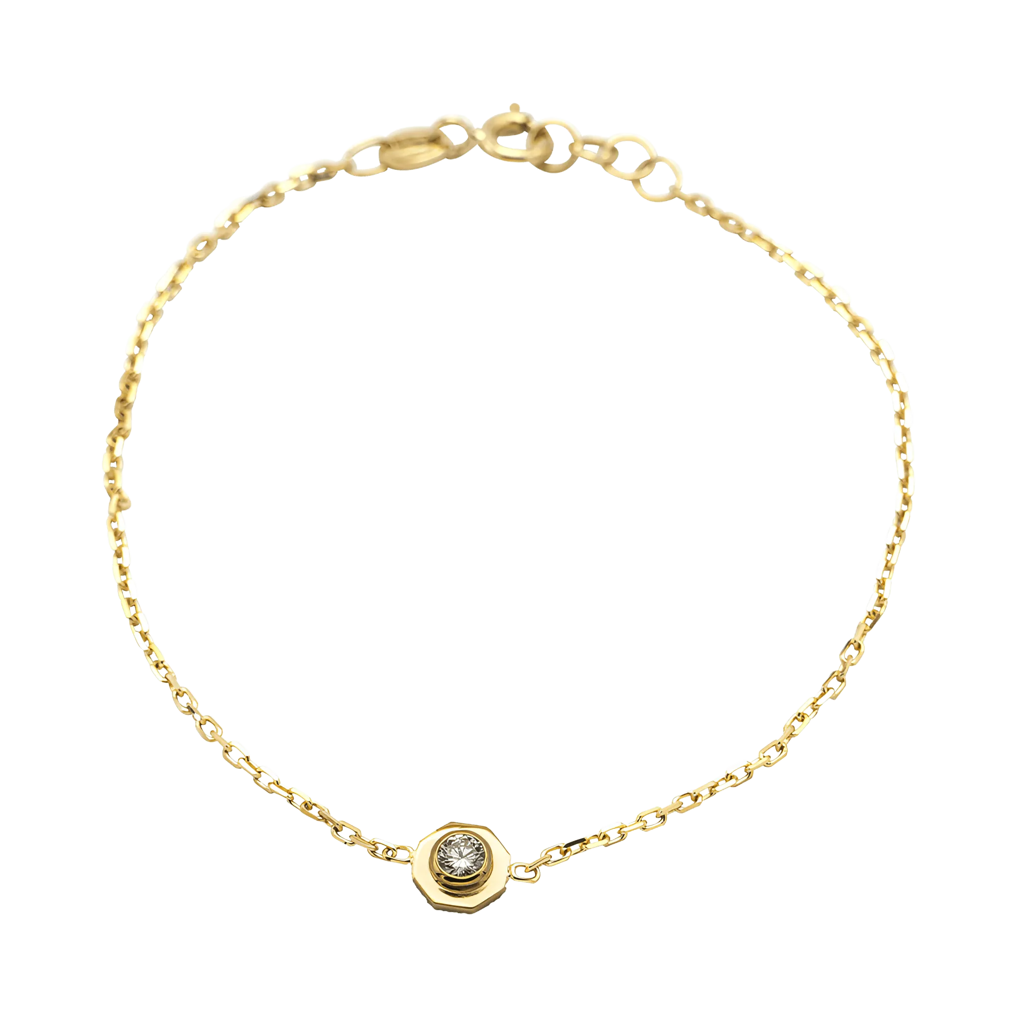 Octavia solitaire bracelet