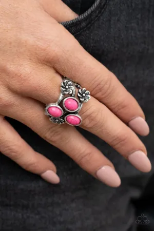 Paparazzi Ring ~ Primitive Paradise - Pink