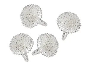 S/4 Aster Napkin Rings