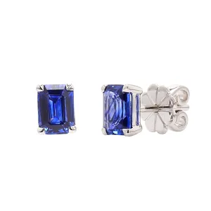 Sapphire Stud Earrings