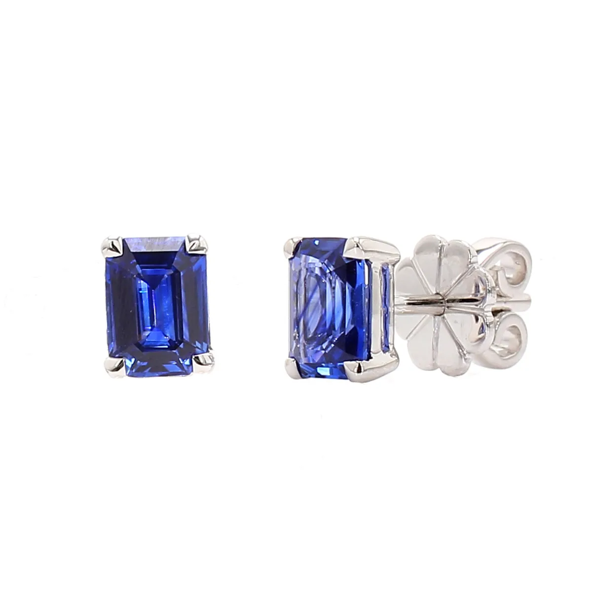 Sapphire Stud Earrings