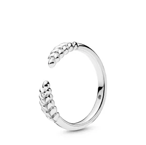 Seeds silver open ring