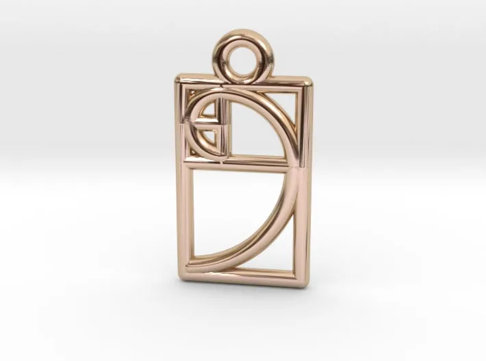 Smaller Golden Ratio Necklace (Metal)