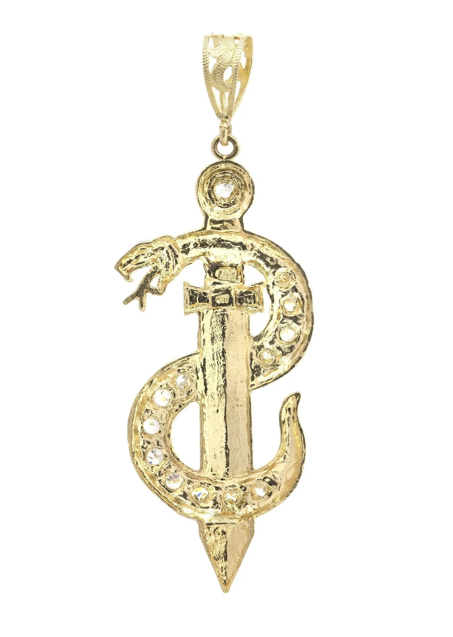 Snake  10K Gold Pendant | 14.5 Grams