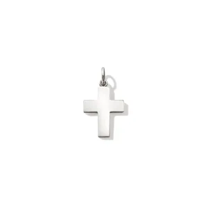 St Francoise Cross Necklace Pendant Silver