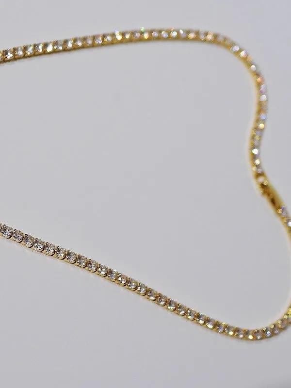 Timeless Diamond Look Sparkling Choker