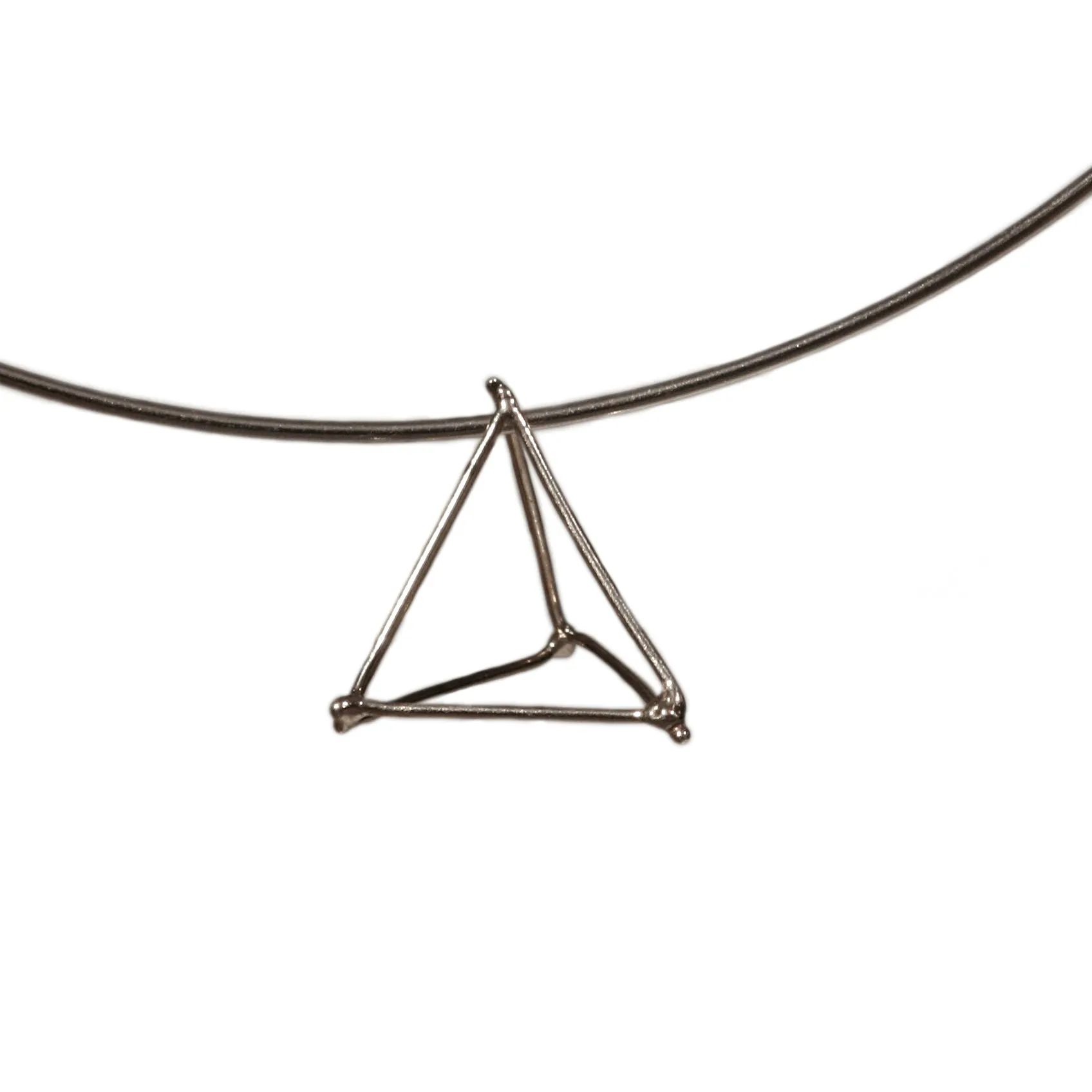 TRIANGLE - SILVER - TR015 1 Triangle Pendant