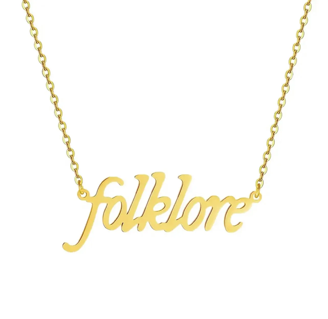 TS Necklace Gold