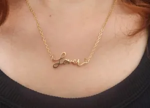 TS Necklace Gold