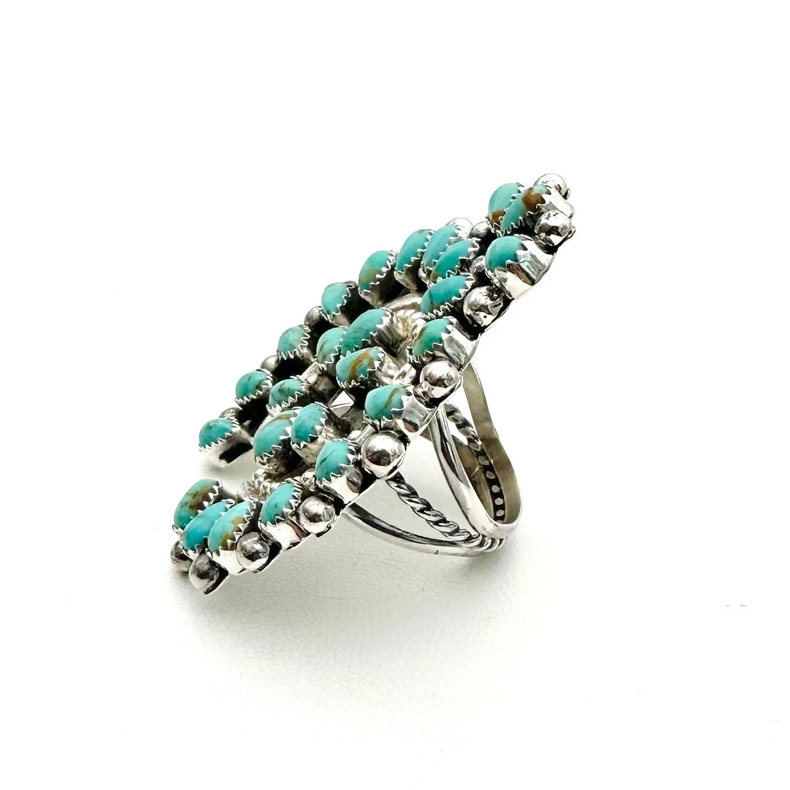 Turquoise Naja Rings