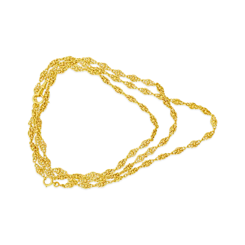 Yellow Gold Estate Chain Necklace