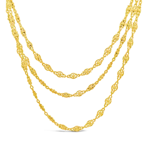 Yellow Gold Estate Chain Necklace